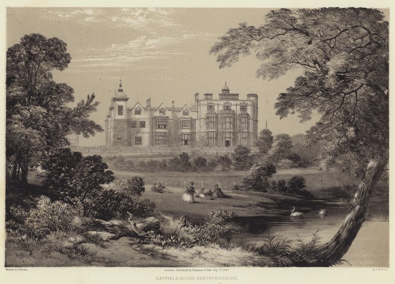 Casa de Hatfield, Hertfordshire de Frederick William Hulme