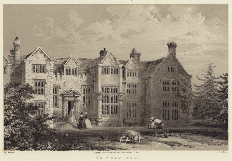 Losely House, Surrey de Frederick William Hulme