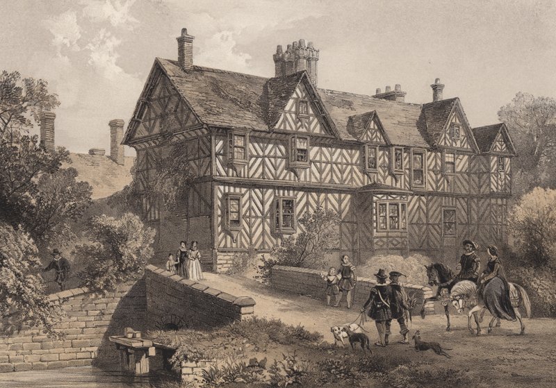 Pitchford Hall, Shropshire de Frederick William Hulme