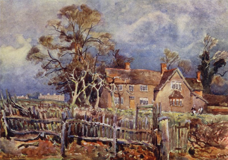 Arbury, local de nascimento de George Eliot de Frederick William Newton Whitehead