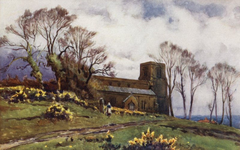 Igreja Burton Dassett de Frederick William Newton Whitehead