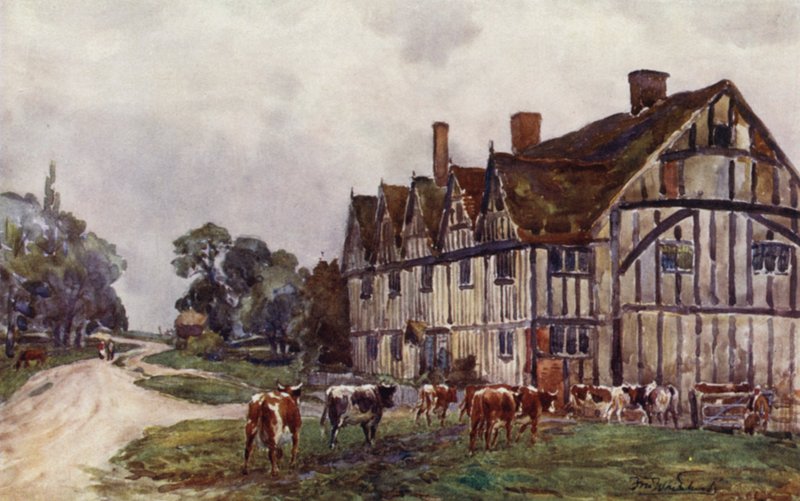 Casa de Cinco Lados, Long Itchington de Frederick William Newton Whitehead