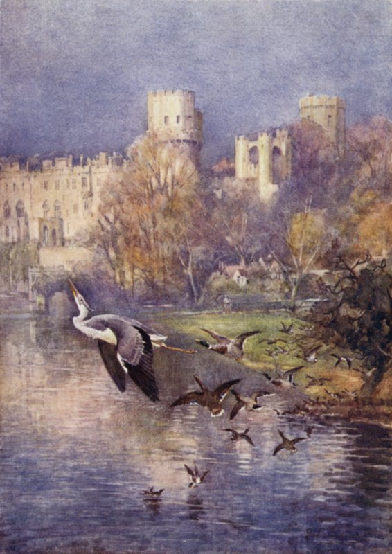 Warwick Castle de Frederick William Newton Whitehead