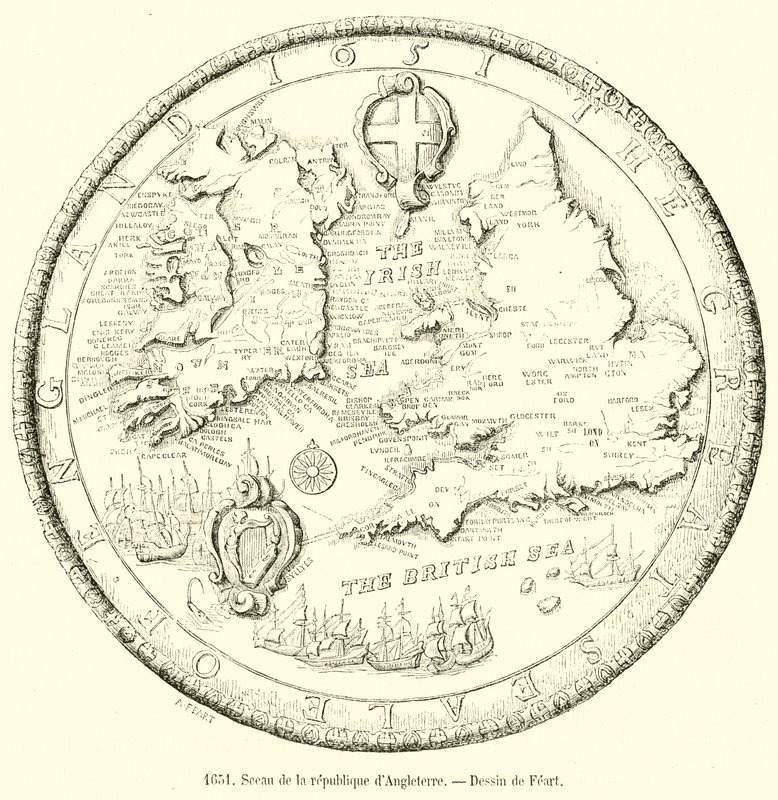 1651, Selo da República da Inglaterra de French School