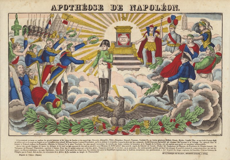 Apoteose O Napoleão de French School