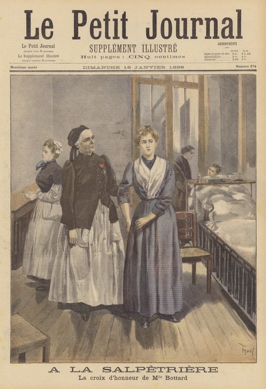No Hospital Salpetriere, Paris de French School