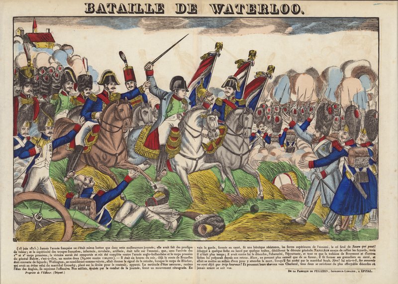 Batalha de Waterloo de French School