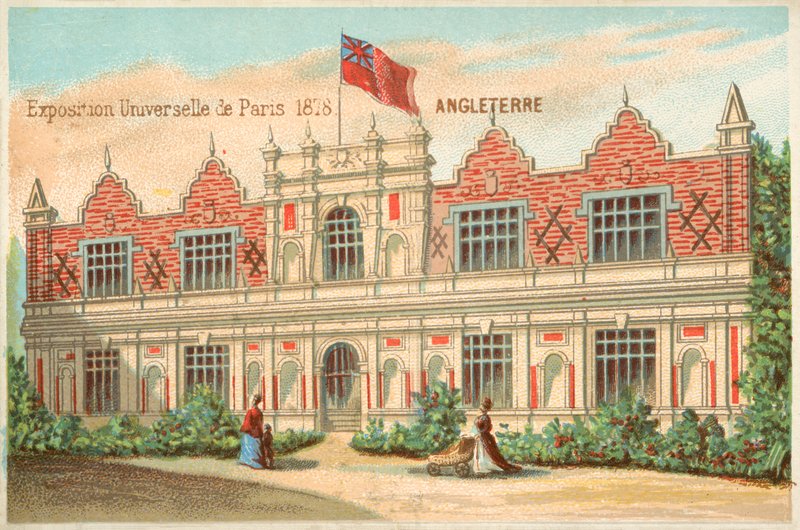Pavilhão Britânico, Exposição Mundial, 1878 de French School