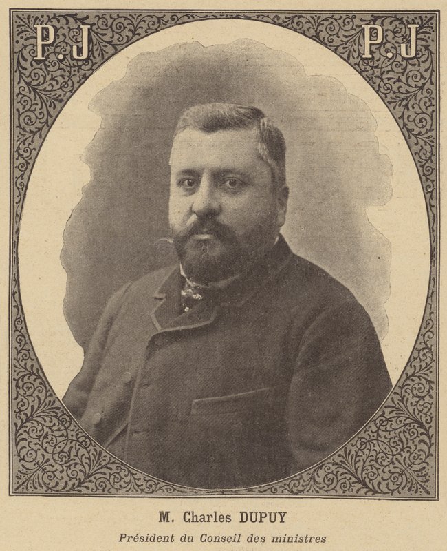 Charles Dupuy, primeiro-ministro da França de French School