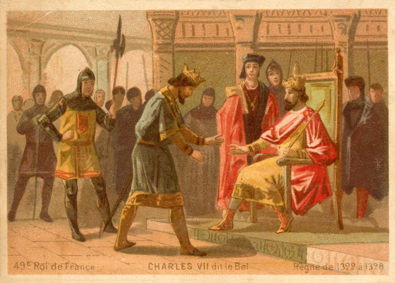 Carlos IV da França de French School