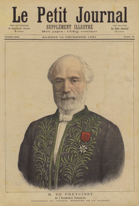 Charles de Freycinet da Academia Francesa de French School