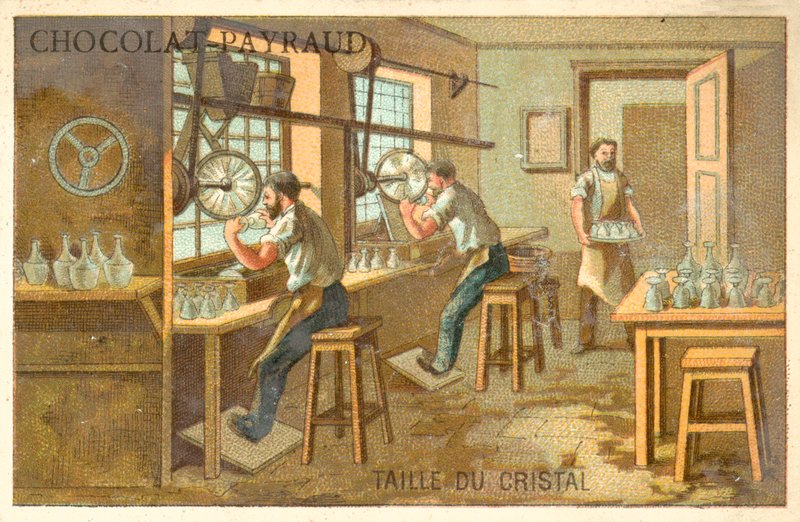 Cristal de corte de French School