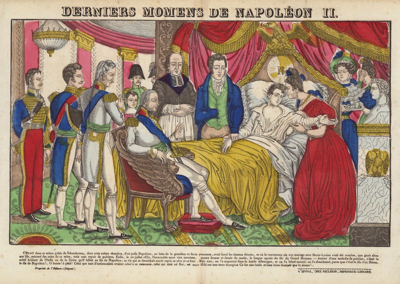 Últimos Momens De Napoleão II de French School