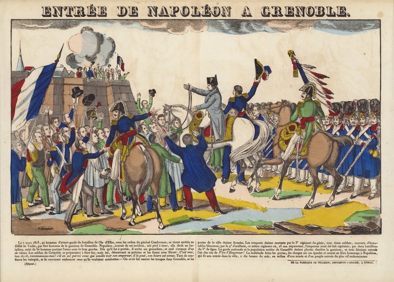 Entrada De Napoleão Para Grenoble de French School