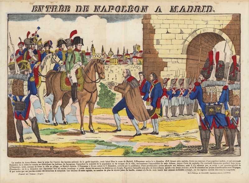 Entree De Napoleão Para Madrid de French School