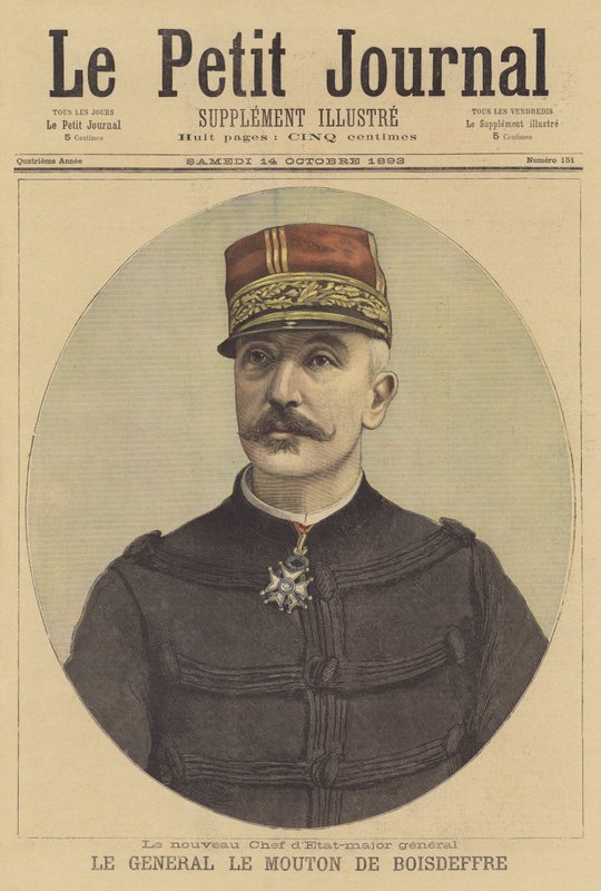 General as ovelhas de Boisdeffre de French School