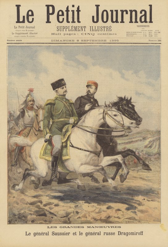 Grandes manobras do exército francês de French School