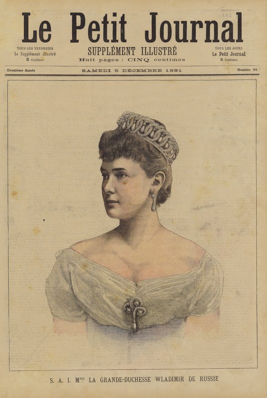 Grande Duquesa Vladimir da Rússia de French School