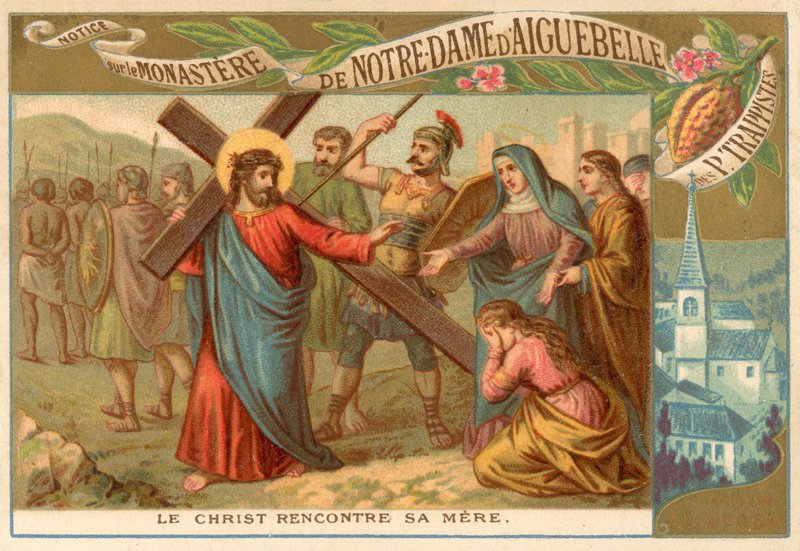 Jesus encontra sua mãe de French School