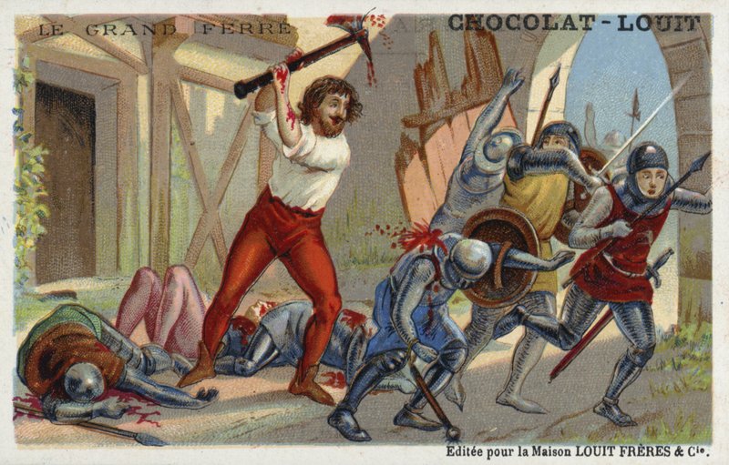 Le Grand Ferre, herói francês da Guerra dos Cem Anos de French School