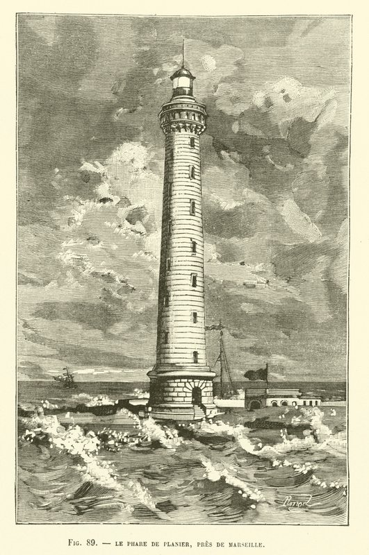 O Farol De Planier, Perto De Marselha de French School