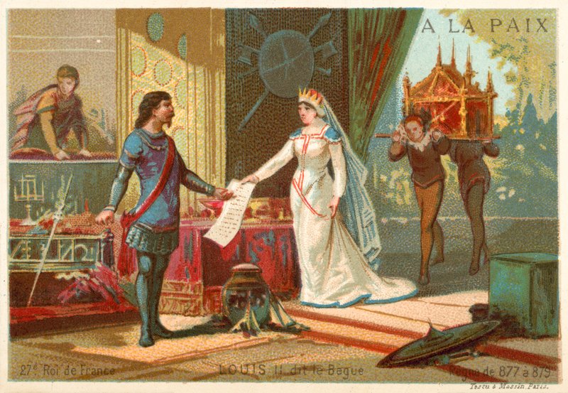 Luís II da França de French School