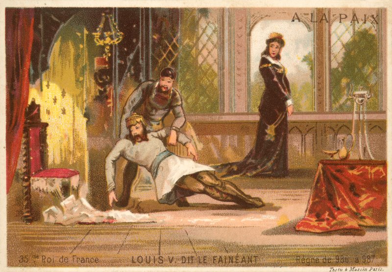 Louis V da França de French School