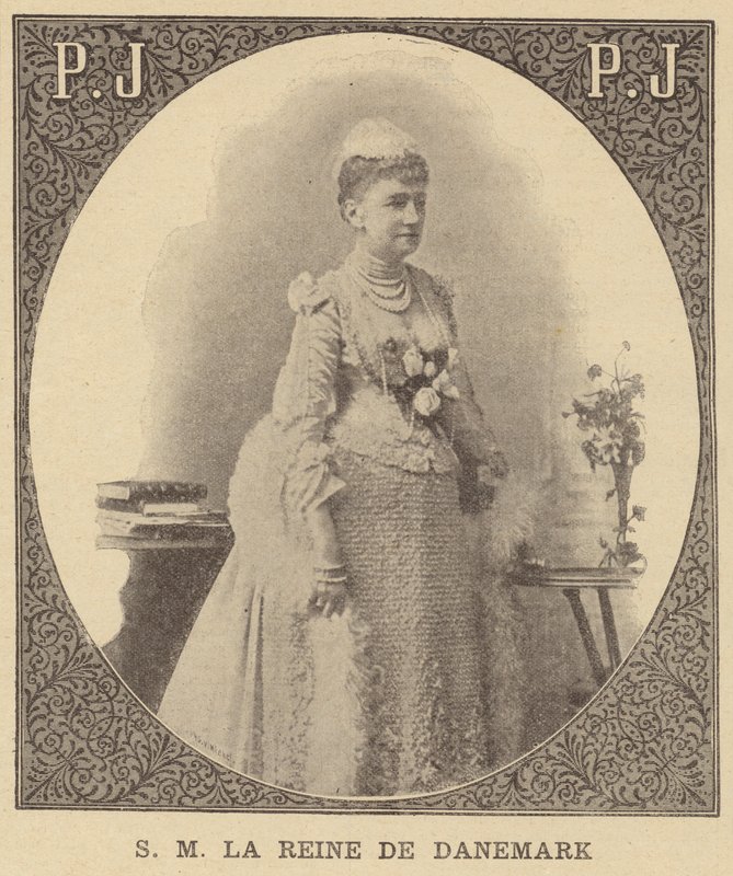 Louise de Hesse-Kassel, Rainha Consorte de Christian IX da Dinamarca de French School