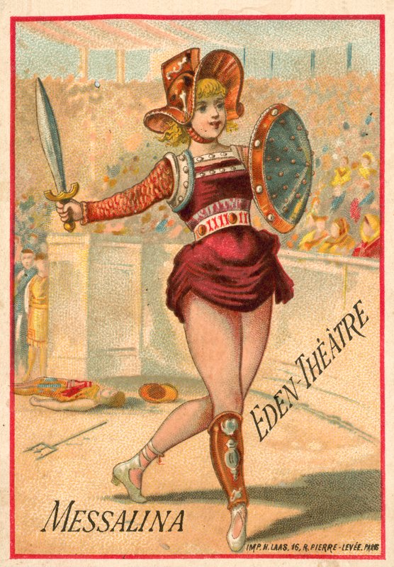 Messalina, balé no Teatro Éden, Paris de French School