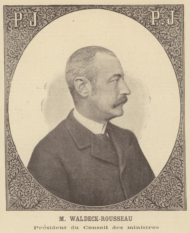 Pierre Waldeck-Rousseau, primeiro-ministro francês de French School