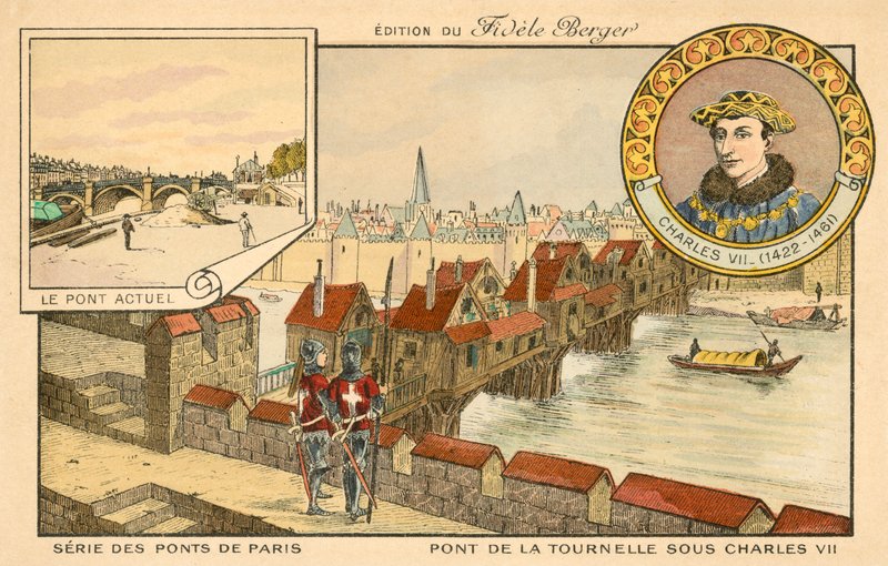 Tournelle Bridge, Paris de French School