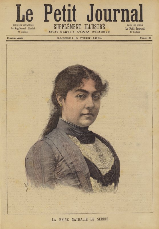 Rainha Natalie da Sérvia de French School