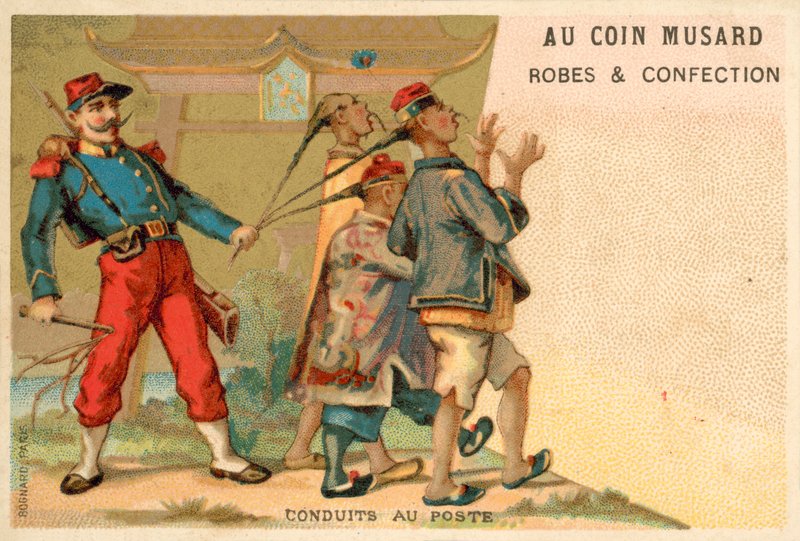 Levado para o posto de guarda de French School