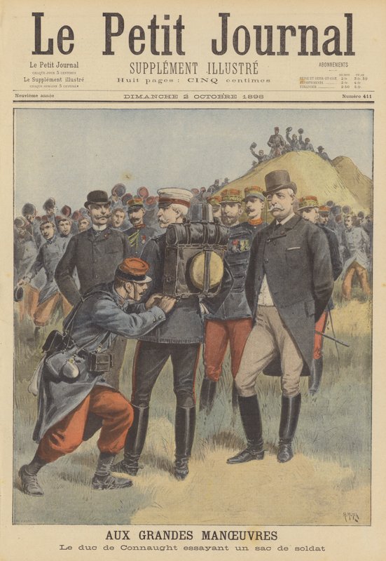 As grandes manobras do exército francês de French School