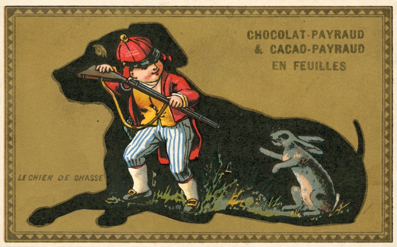 O cão de caça de French School