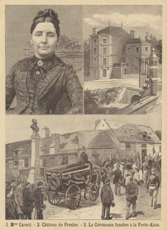 A morte de Madame Carnot de French School