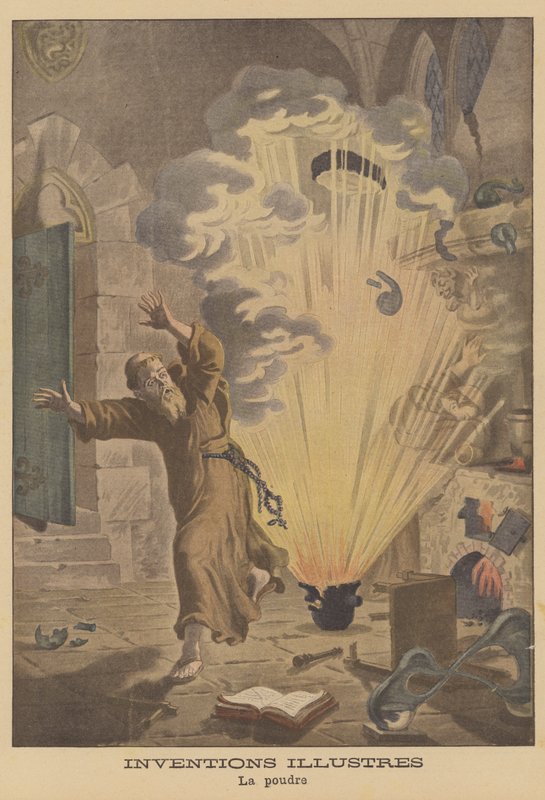 A invenção da pólvora de French School