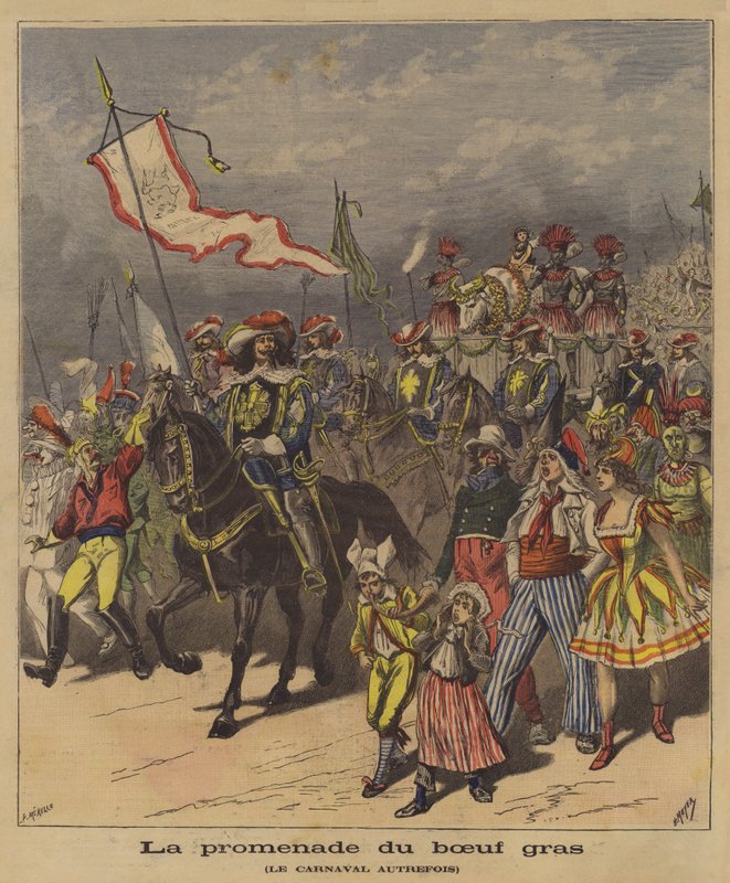 A procissão do bezerro cevado de French School