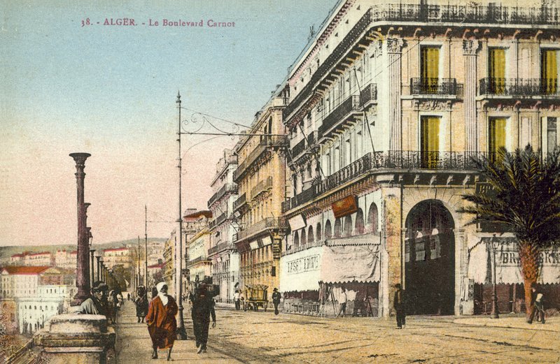 Argel, Argélia, Carnot Boulevard de French Photographer