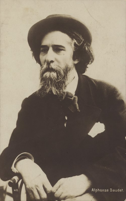 Alphonse Daudet (1840-1897), romancista francês de French Photographer