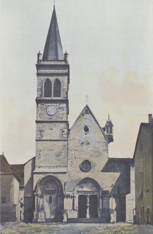 Ambronay, Eglise, fachada O de French Photographer