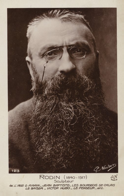Auguste Rodin, escultor francês de French Photographer