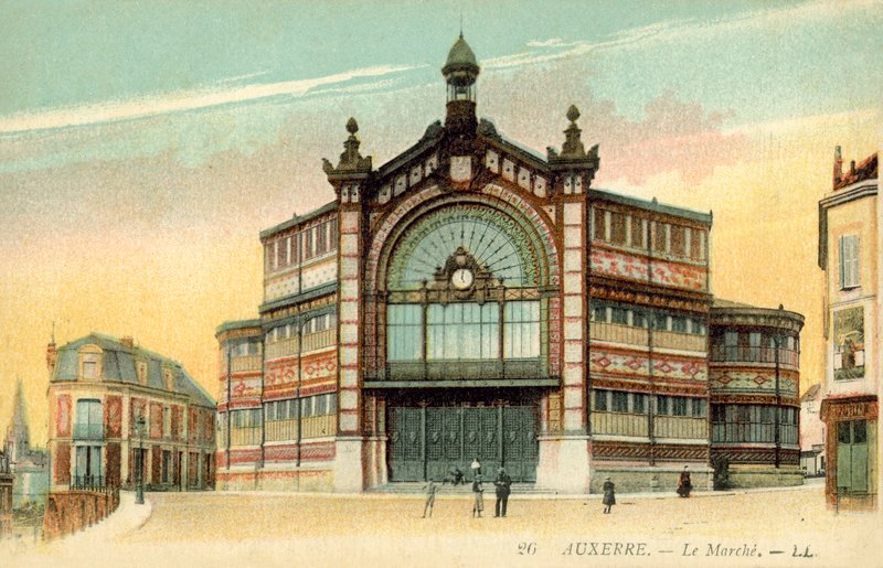 Auxerre, França, o mercado de French Photographer
