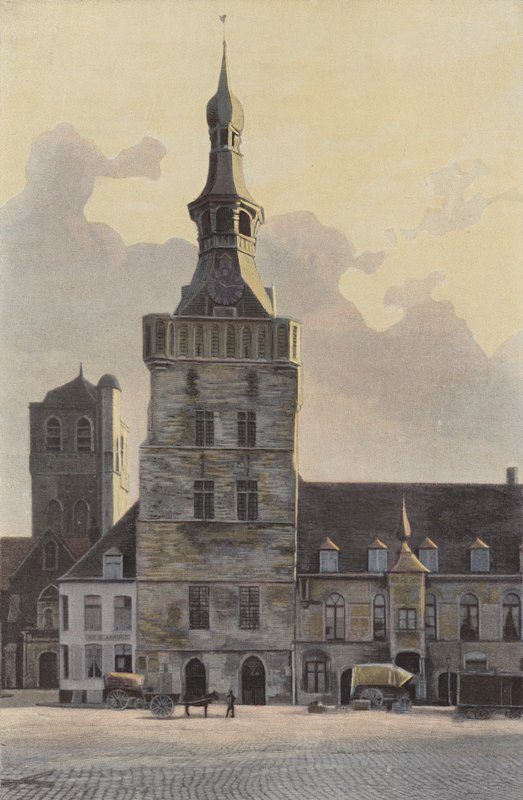 Bailleul, Campanário do Hotel de Ville de French Photographer