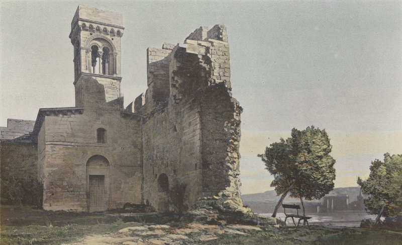 Beaucaire, capela do castelo (Chapelle Saint-Louis) de French Photographer