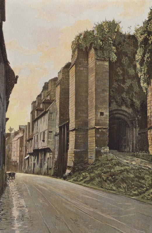 Beaumont-le-Roger, entrada da antiga abadia de French Photographer