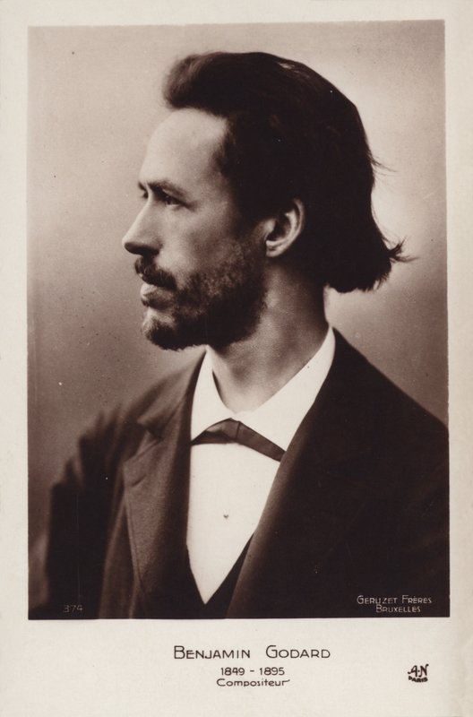 Benjamin Godard, violinista francês e compositor romântico (1849-1895) de French Photographer