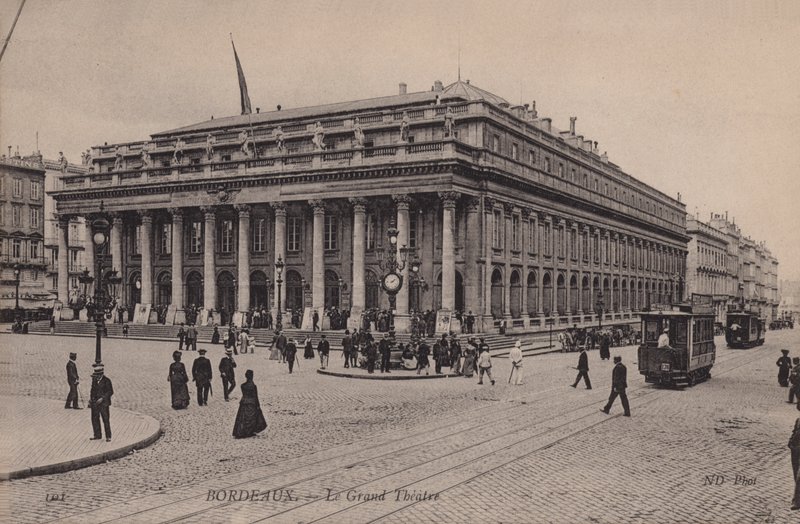 Bordeaux, o grande teatro de French Photographer