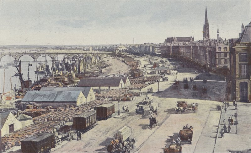 Bordéus, Ponte do Garonne, Cais da Borgonha e Alfândega de French Photographer