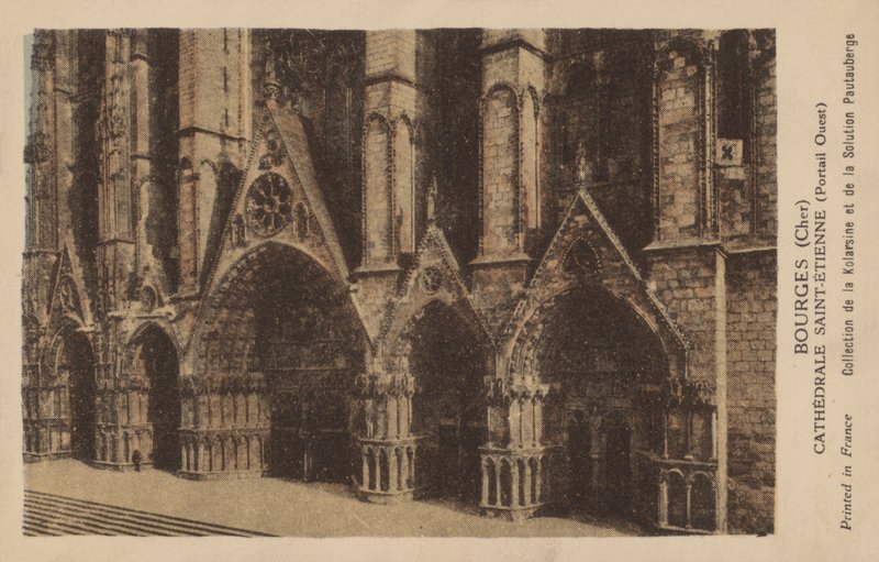 Bourges, Cher, Catedral Saint-Etienne de French Photographer